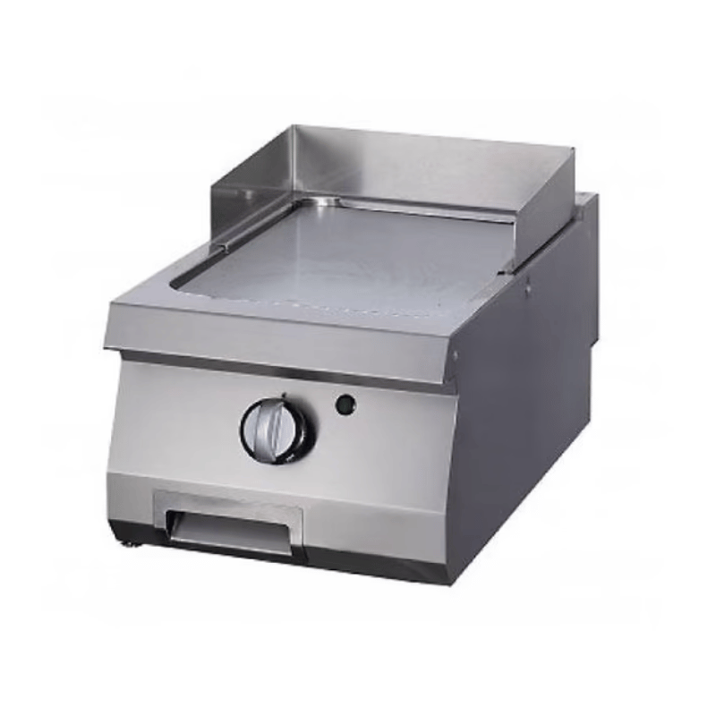 Maxima Heavy Duty Griddle - Smooth Chrome - Single Unit - 70cm Deep - Gas - SKU 09395998 All Stop Trading