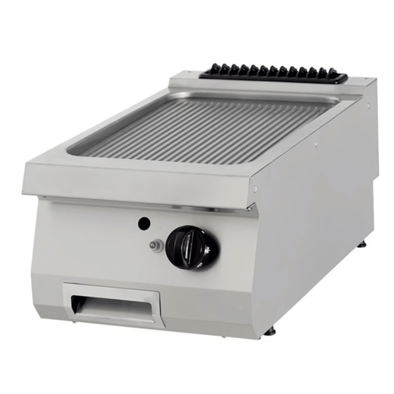 Maxima Premium Griddle - Grooved - Single Unit - 90cm Deep - Gas - SKU 09398567 All Stop Trading