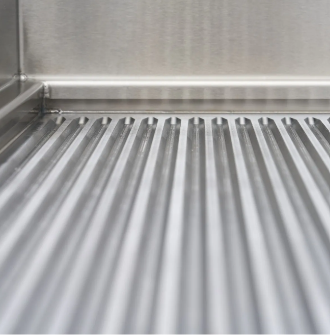 Induction Griddle 700 - Smooth and Grooved - 5000W - Double