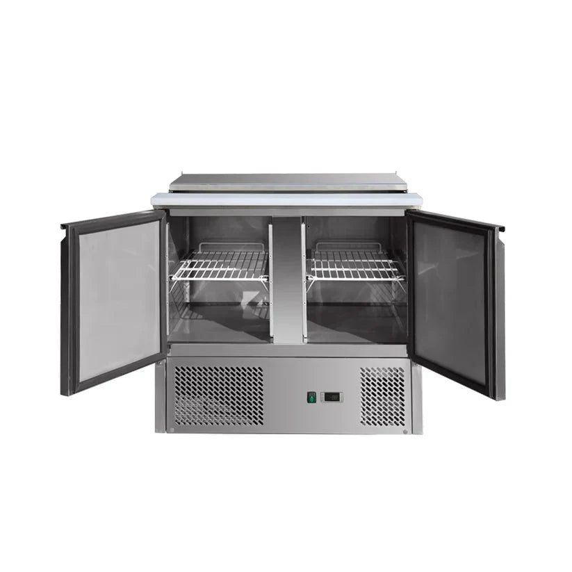 Refrigerated salad with 2 doors - THS900 All Stop Trading