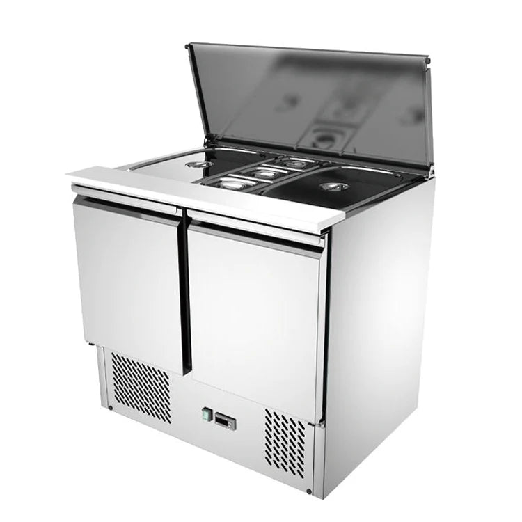Refrigerated salad with 2 doors - THS900 All Stop Trading