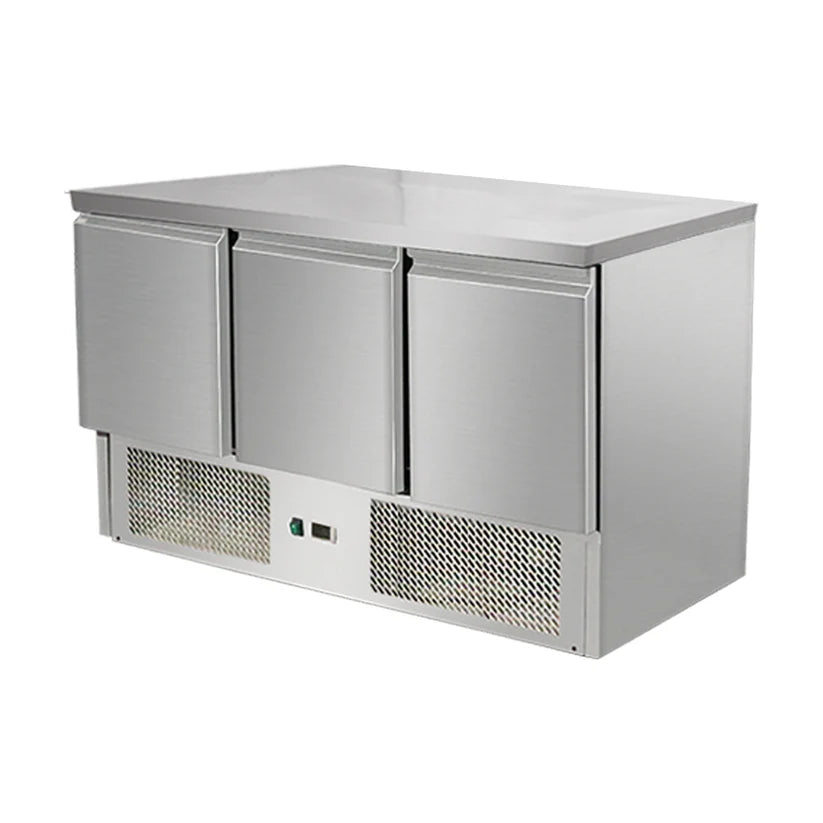 Refrigerated Counter 3 doors - THS903SSTOP All Stop Trading