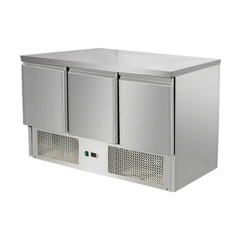Refrigerated Counter 3 doors - THS903SSTOP All Stop Trading