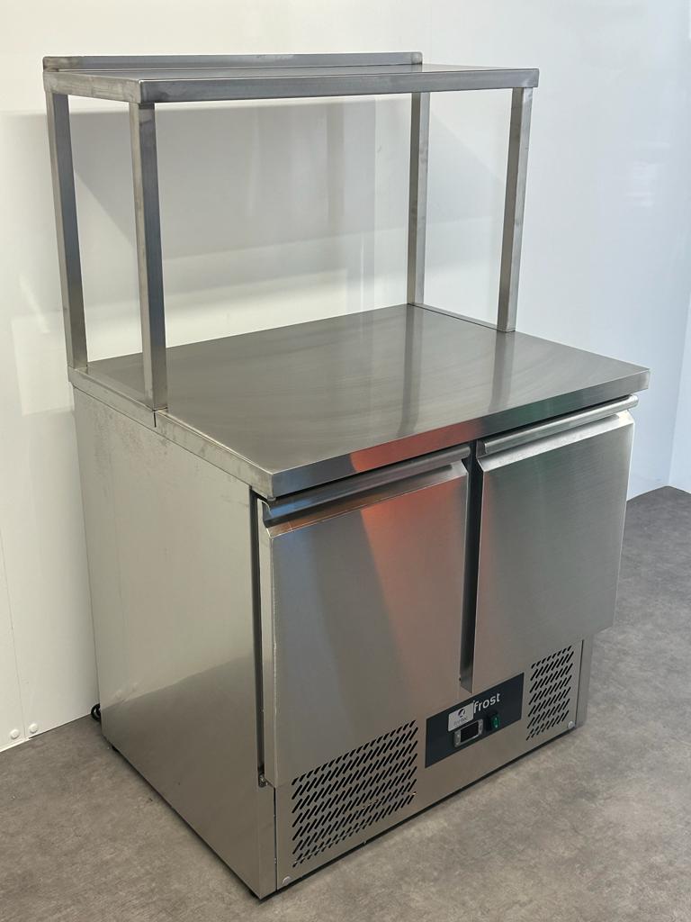 Finntec 2 Doors Worktop fridge + over-shelf FN900OS All Stop Trading