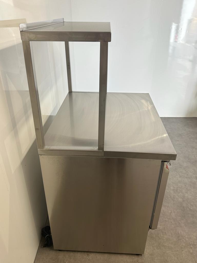 Finntec 2 Doors Worktop fridge + over-shelf FN900OS All Stop Trading