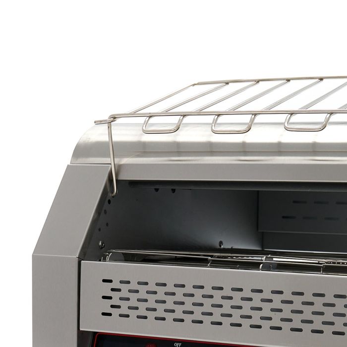 Toaster Conveyor - 450 Slices/H - Adjustable Speed - Incl Crumb Tray