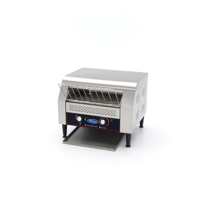 Toaster Conveyor - 450 Slices/H - Adjustable Speed - Incl Crumb Tray