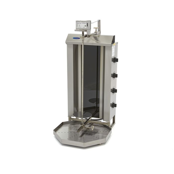 Kebab Grill - 4 Burners - 50kg Meat - Electric - SKU 9370270