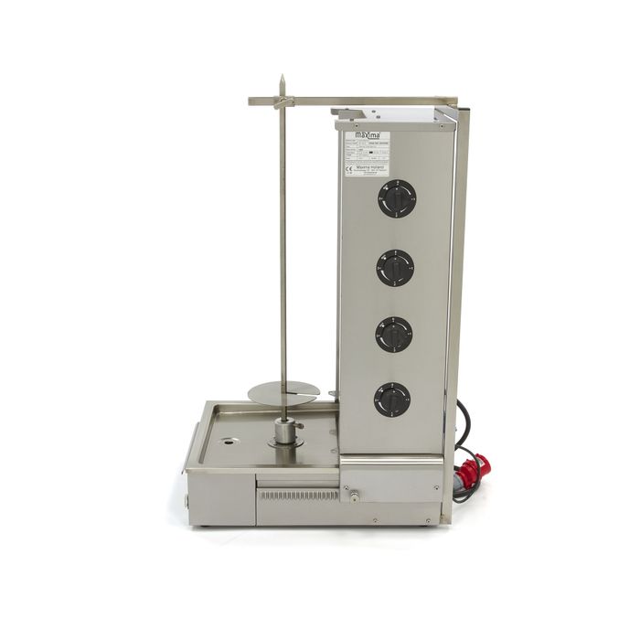 Kebab Grill - 4 Burners - 70kg Meat - Electric - SKU 9370250 All Stop Trading