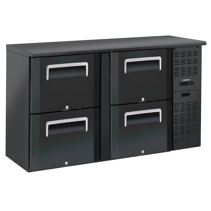 Back bar chiller 2 x 2 drawers - CAB22T