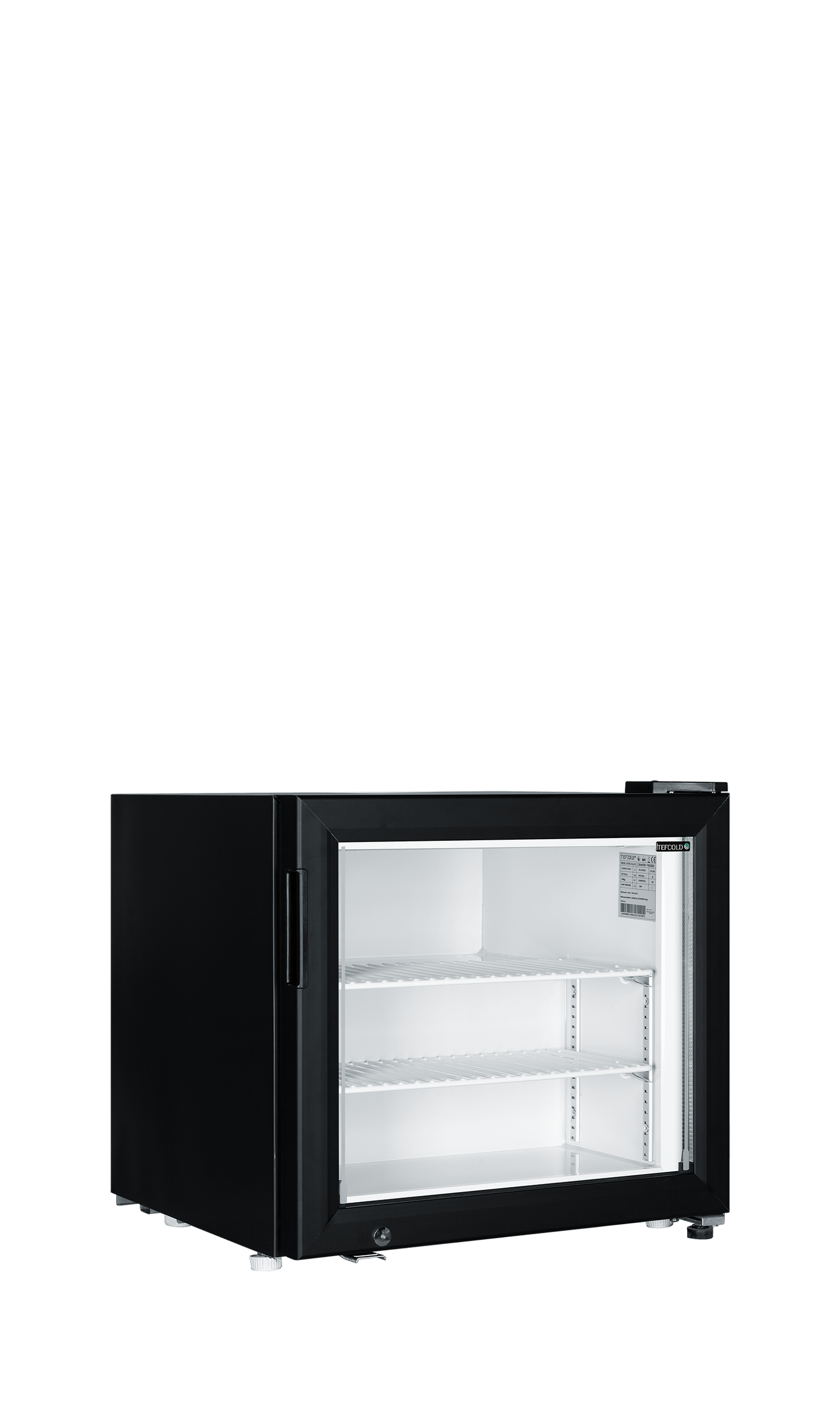 glass-door-display-freezer-uf50g-black
