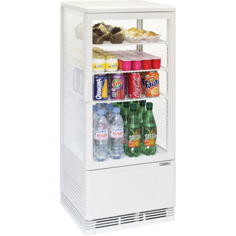 Display fridge 78 L - White - CVR78LB
