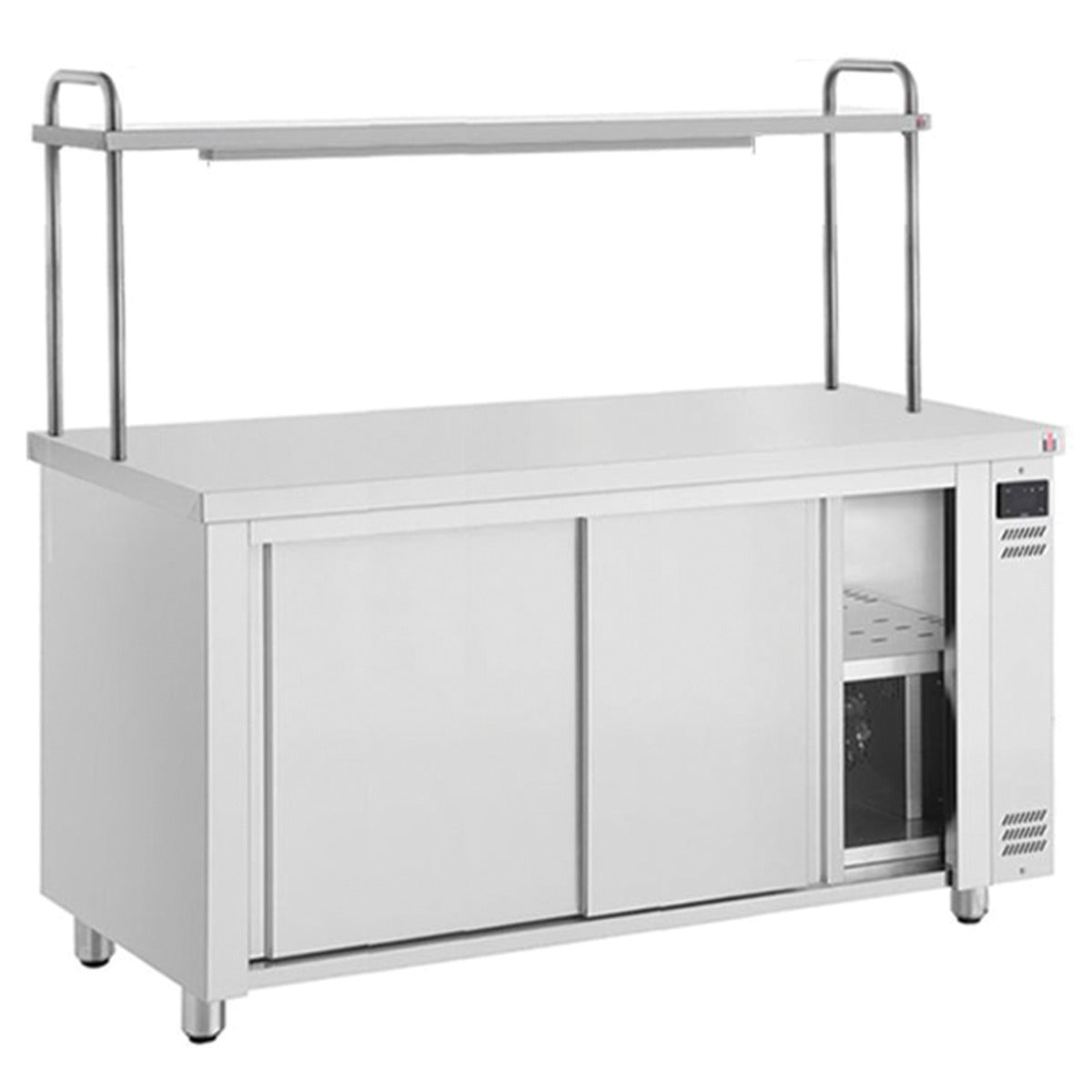 1900mm-hot-cupboard-with-single-heated-gantry