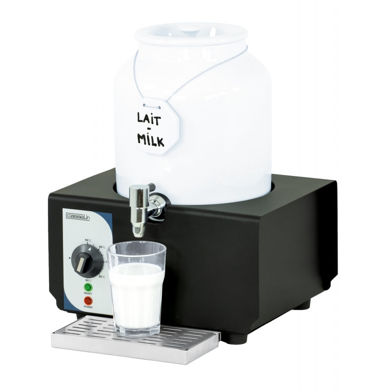 Porcelain hot milk dispenser 10 L - CDLPC10