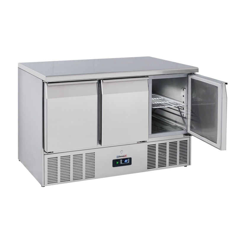 Saladette - Refrigerated serving table 3 doors GN 1/1 - CSA3P
