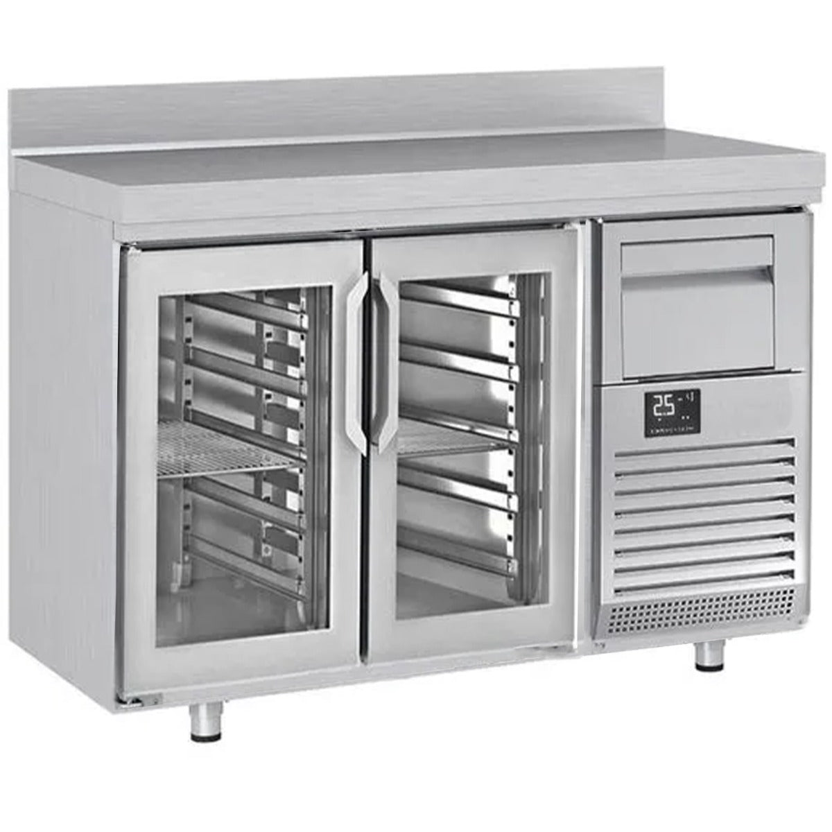 double-glass-door-tall-back-bar-refrigerated-counter-with-upstand