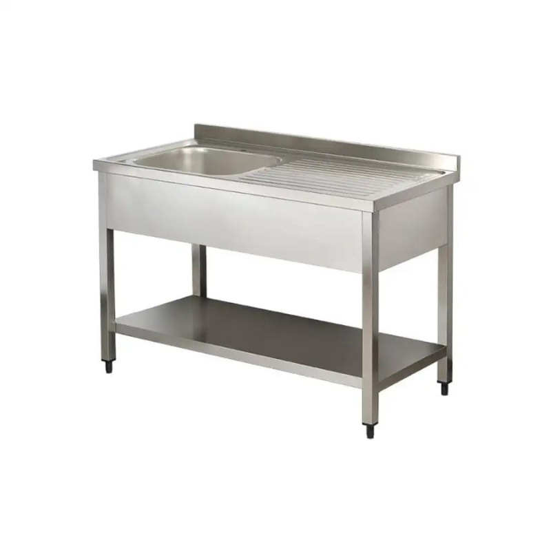 Finntec SN610DL Stainless Steel Sink with Left Bowl All Stop Trading