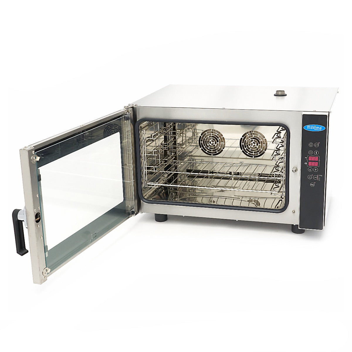Combi Steam Oven - Fits 4 Trays (1/1 GN / 60 x 40cm) - Digital Display - 400V