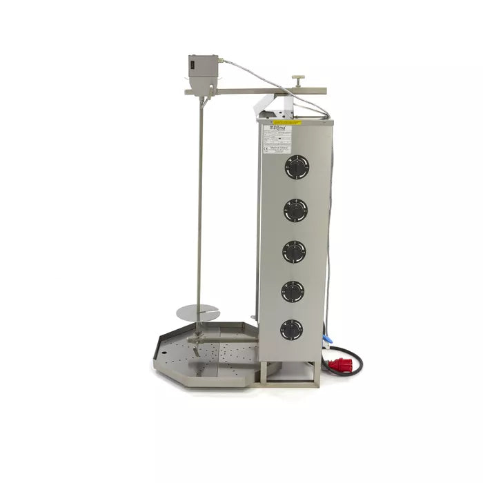Kebab Grill - 5 Burners - 80kg Meat - Electric - SKU 9370275 All Stop Trading