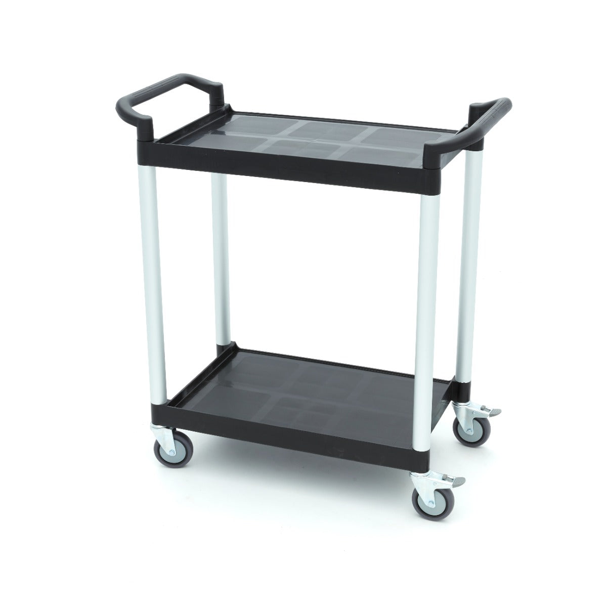 Serving Trolley 2 Plastic Shelves 86,5 x 42,5cm