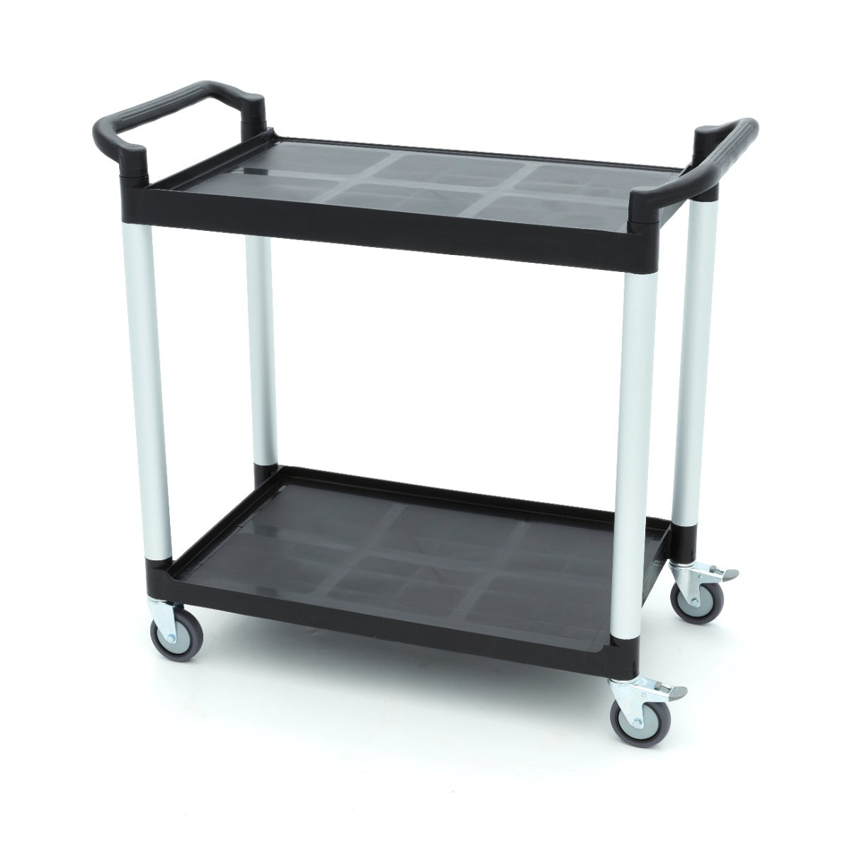 Serving Trolley 2 Plastic Shelves 103 x 50,5cm