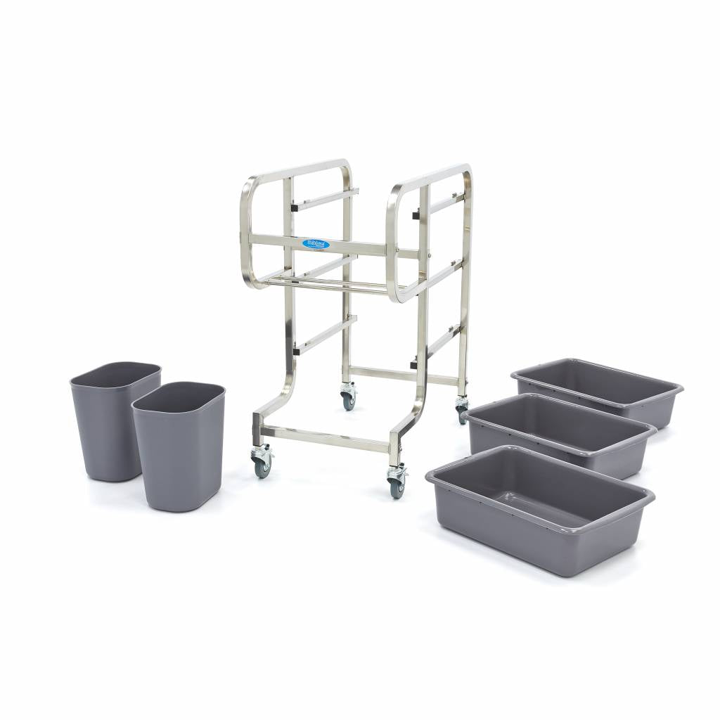 Cleaning Trolley - incl 5 Bins