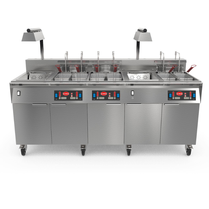 MIRROR - Fryer Battery - Single tank All Stop Trading