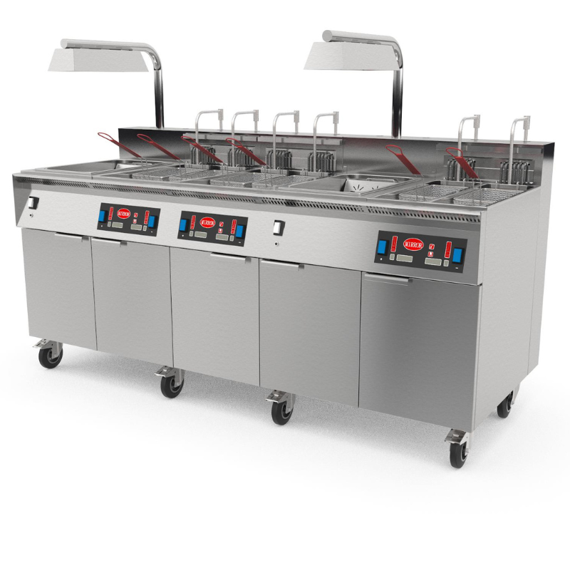 MIRROR - Fryer Battery - Single tank All Stop Trading