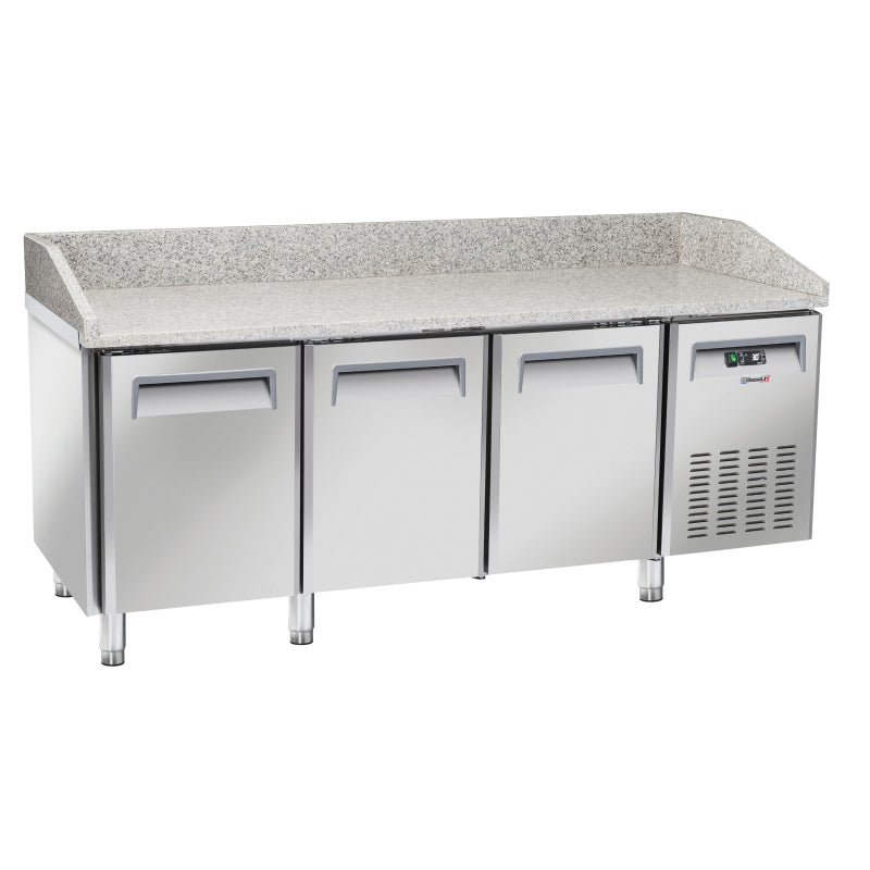 Refrigerated pizza counter 3 doors - CTAPZR3P