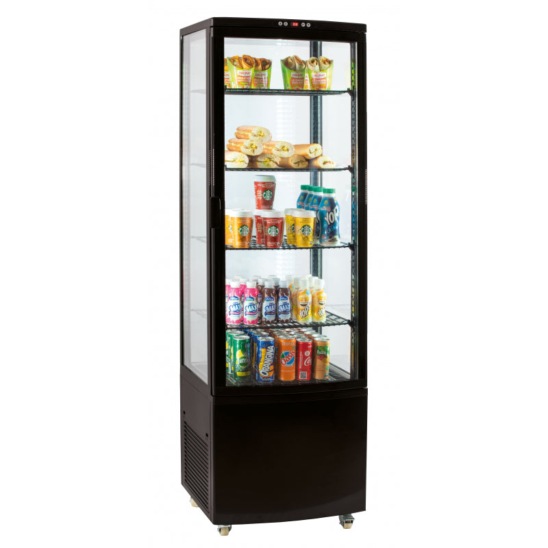 Refrigerated display case 235 L - Black - CVR235LN