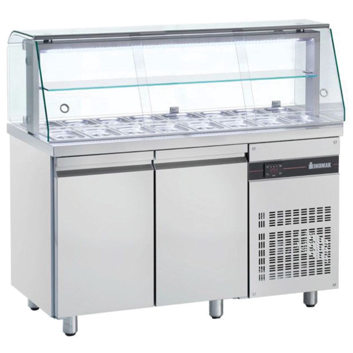 double-hinged-door-saladette-with-display-case