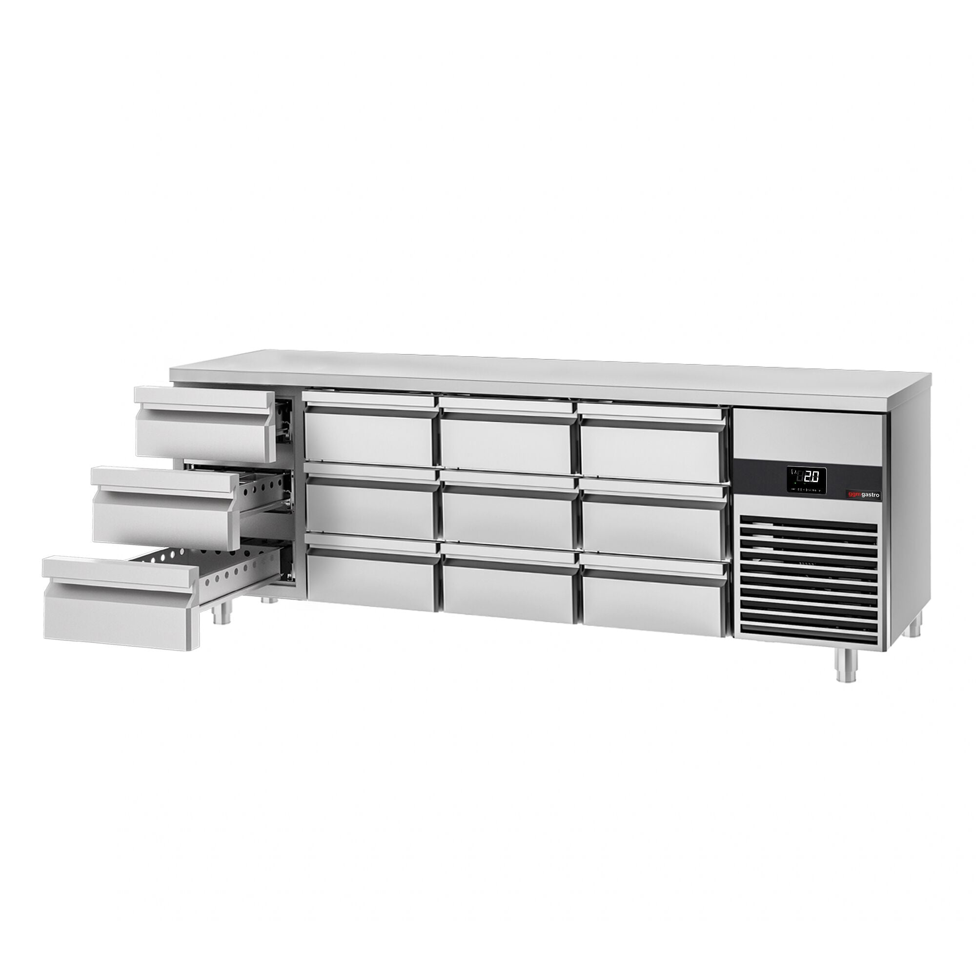 12 Drawer Counter Fridges