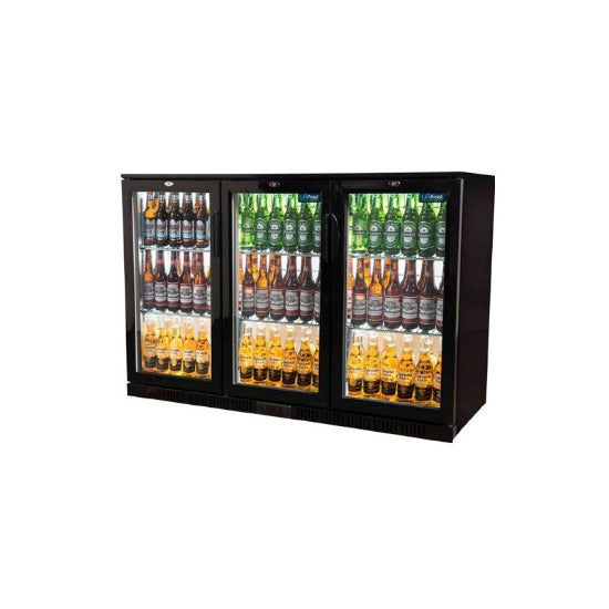 3 Door Bottle Fridge