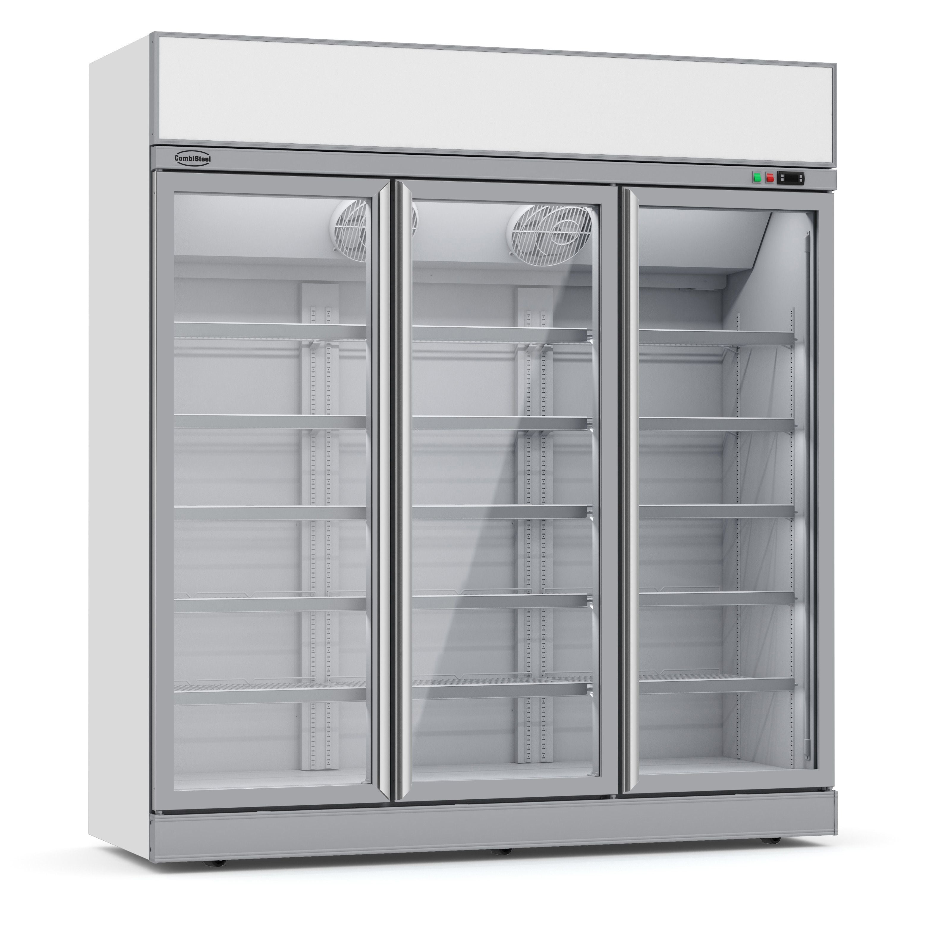 3 Door Glass Display Fridge