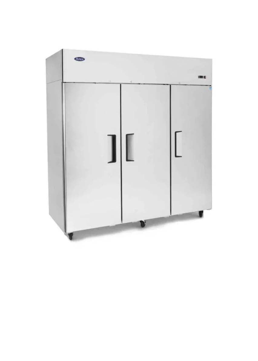 3 Door Stainless Steel Fridges