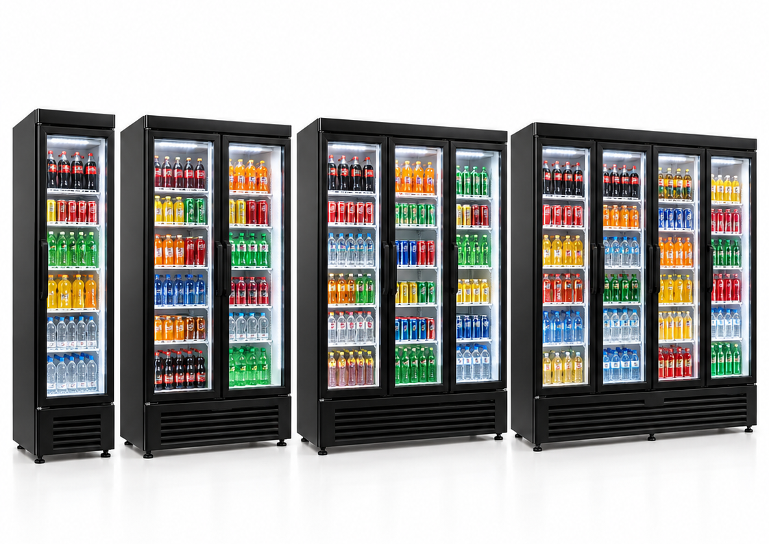 Glass Door Display Fridges
