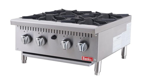 Katerbay - Banks - B40H 4 Burner Hob SKU B40H - NAT