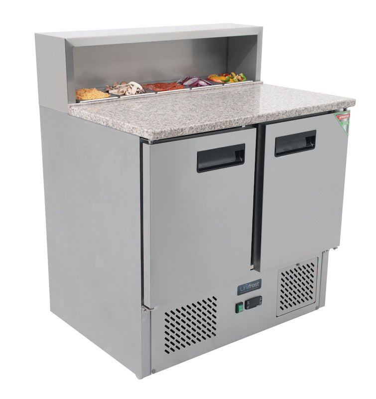 pcf901-prep-counter-fridge