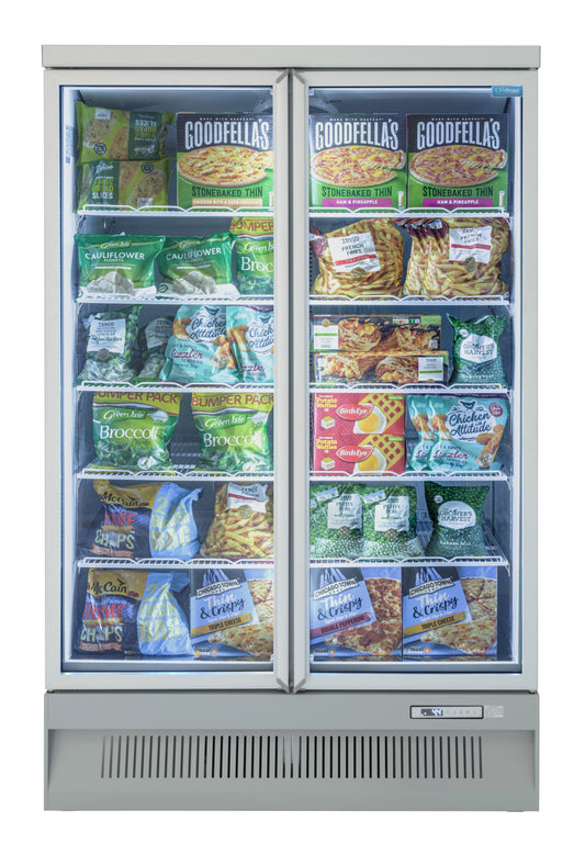 unifrost-hvf2-2-door-hinged-display-freezer-1253-760-2003-5-shelves-per-door