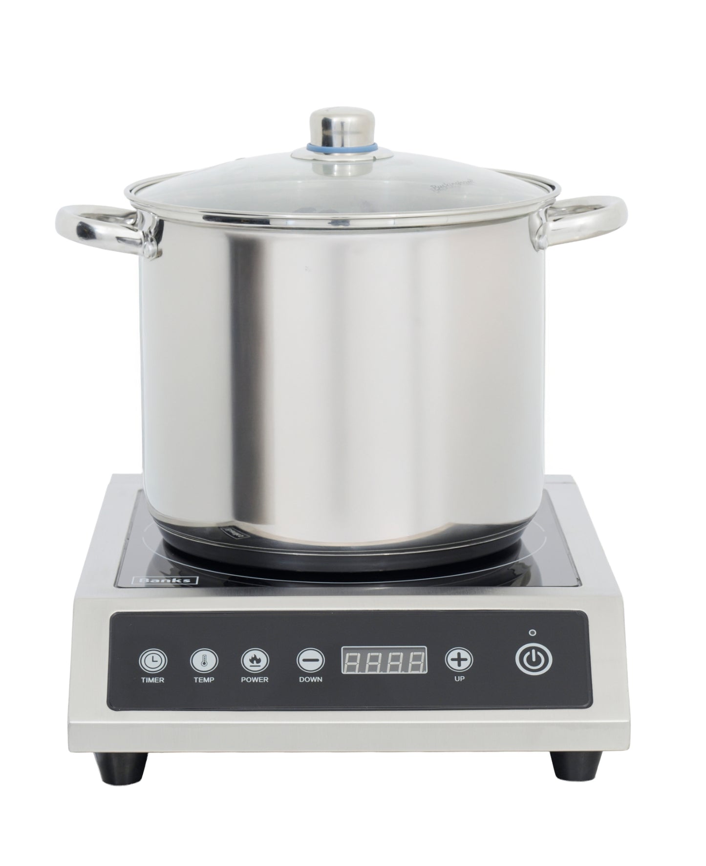 BANKS D30TS SINGLE COUNTERTOP INDUCTION COOKER 330*425*105MM UK 3 PN PLUG
