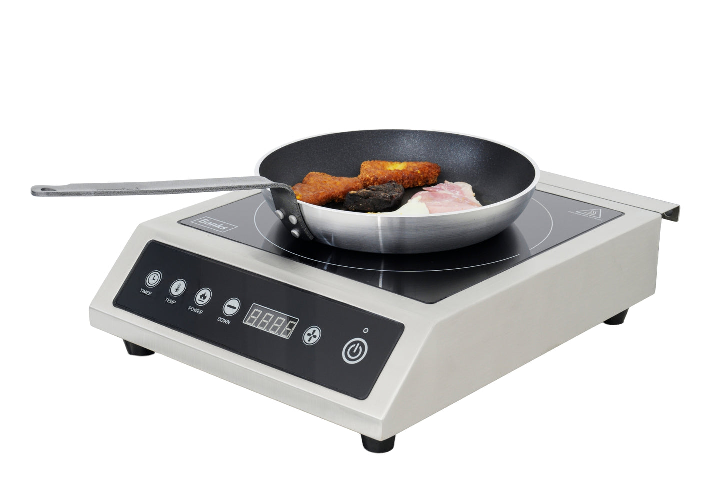 BANKS D30TS SINGLE COUNTERTOP INDUCTION COOKER 330*425*105MM UK 3 PN PLUG