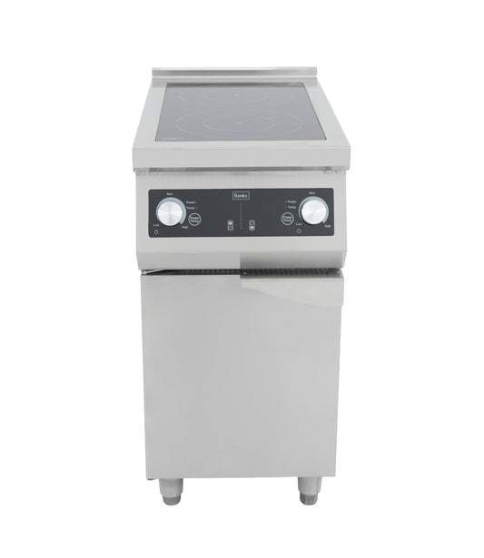 Banks D4070FS2 Freestanding 2 Burner Induction Cooker 400*700*870MM 3 PHASE