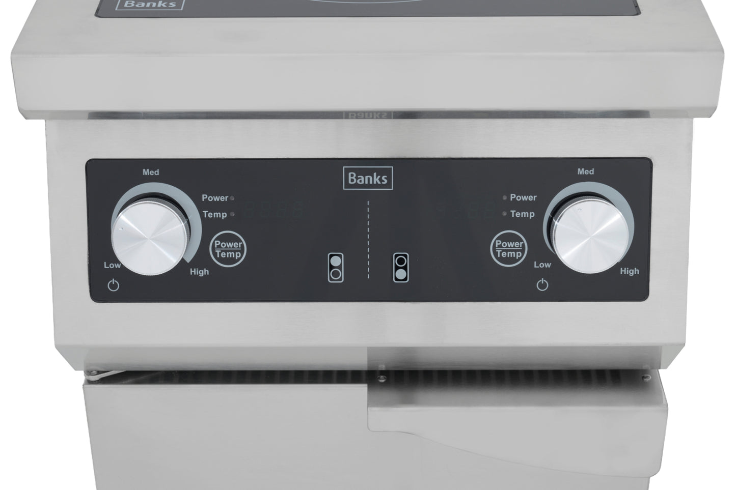 Banks D4070FS2 Freestanding 2 Burner Induction Cooker 400*700*870MM 3 PHASE