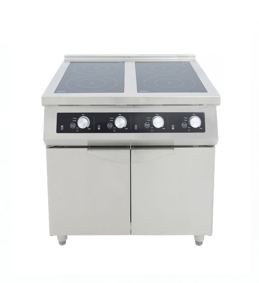 Banks D8070FS4 Freestanding 4 Burner Induction Cooker 800*700*870MM 3 PHASE