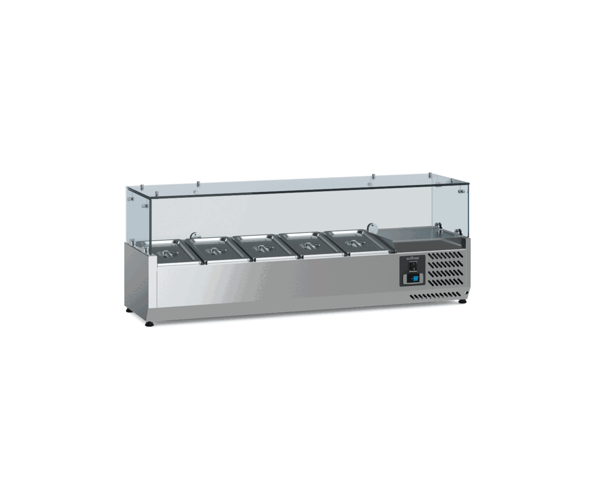 refrigerated-counter-top-1/4-gn-x-5