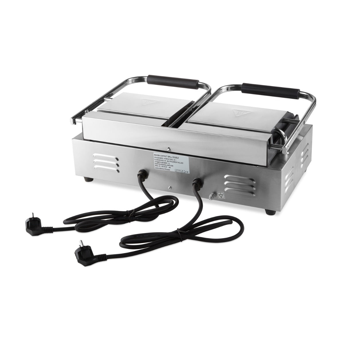 Contact Grill - Smooth - Double Grill Plate - 2 x 22cm