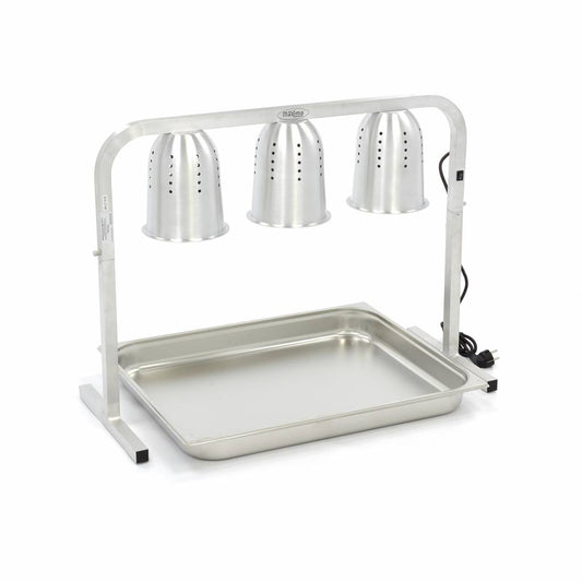 Heating Lamp - 3 Lamps - incl 3 Lamps and 1 x 1/1 GN Container