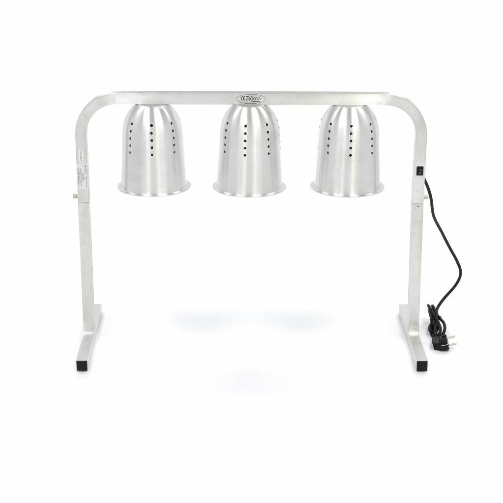 Heating Lamp - 3 Lamps - incl 3 Lamps and 1 x 1/1 GN Container
