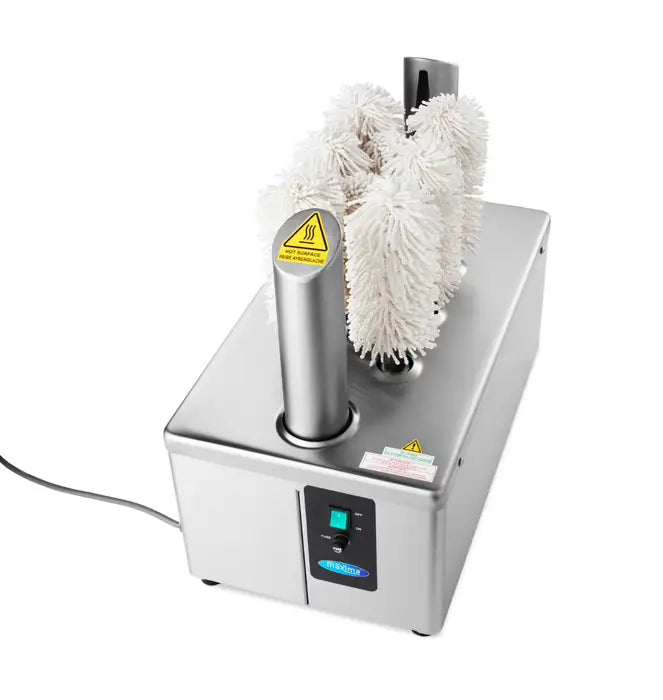 Maxima Glass Polisher - 8 Brushes - 600 Glasses/Hour - SKU 09380000  All Stop Trading