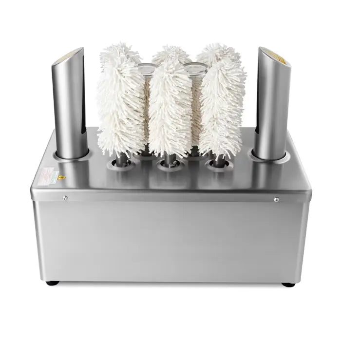 Maxima Glass Polisher - 8 Brushes - 600 Glasses/Hour - SKU 09380000  All Stop Trading